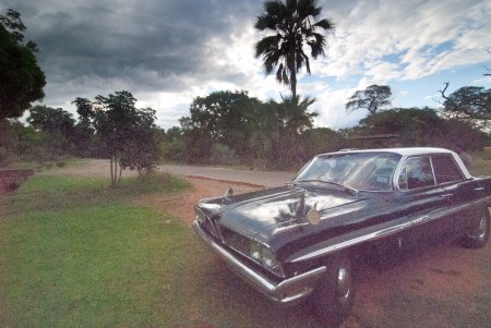 muscle car in victoria falls